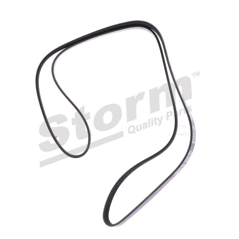 Courroie trapézoïdale à nervures STORM QUALITY PARTS STO5PK1750