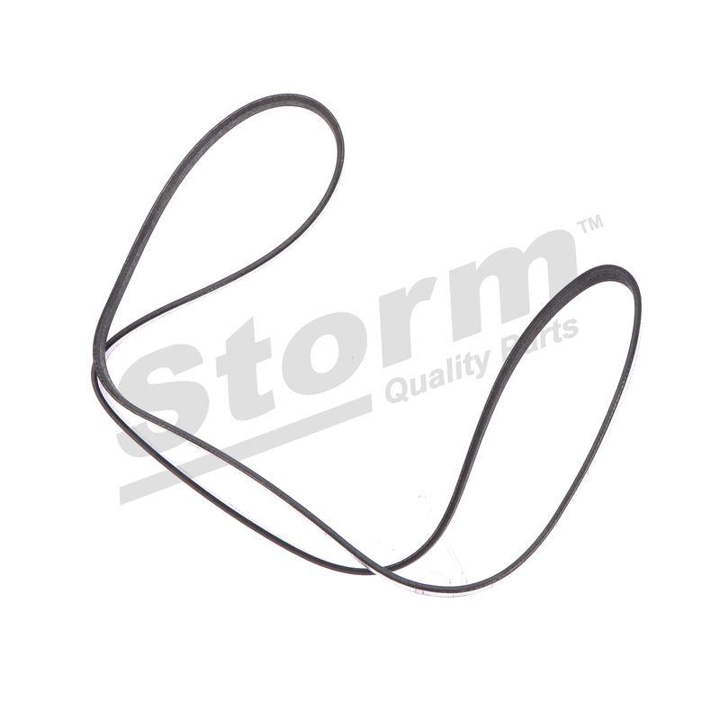 Courroie trapézoïdale à nervures STORM QUALITY PARTS STO6PK1463