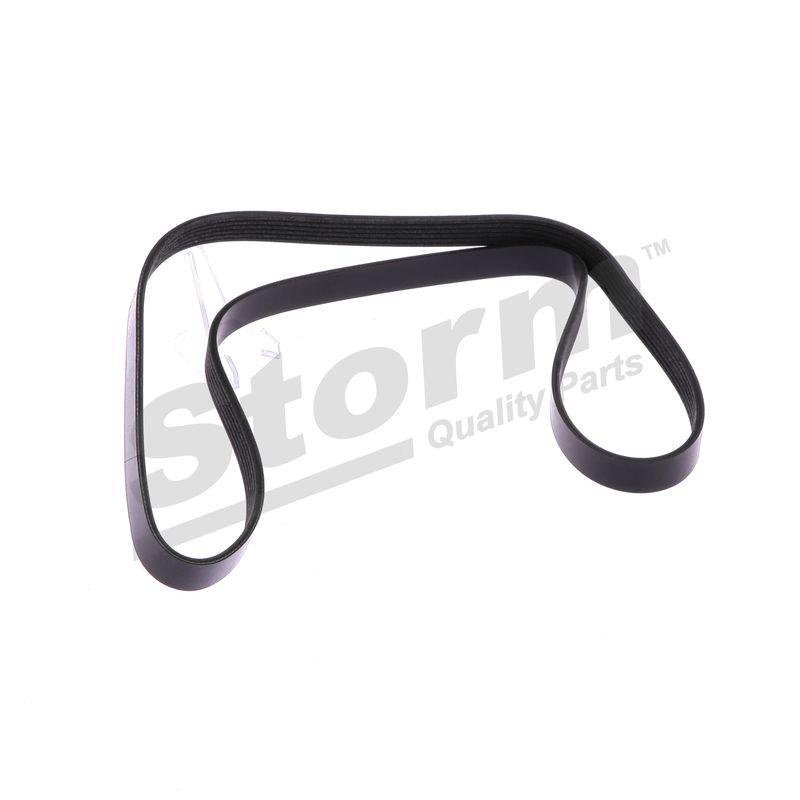 Courroie trapézoïdale à nervures STORM QUALITY PARTS STO6PK1438