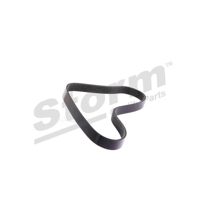 Courroie trapézoïdale à nervures STORM QUALITY PARTS STO6PK1019