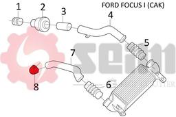 Gaine de suralimentation SEIM 981251