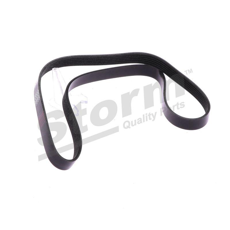 Courroie trapézoïdale à nervures STORM QUALITY PARTS STO6PK1125