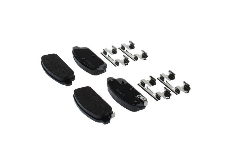 Kit de plaquettes de frein, frein à disque BOSCH 0 986 494 666