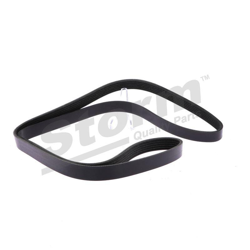 Courroie trapézoïdale à nervures STORM QUALITY PARTS STO6PK1775