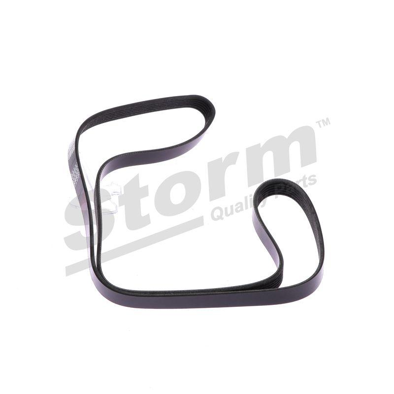 Courroie trapézoïdale à nervures STORM QUALITY PARTS STO6PK1688