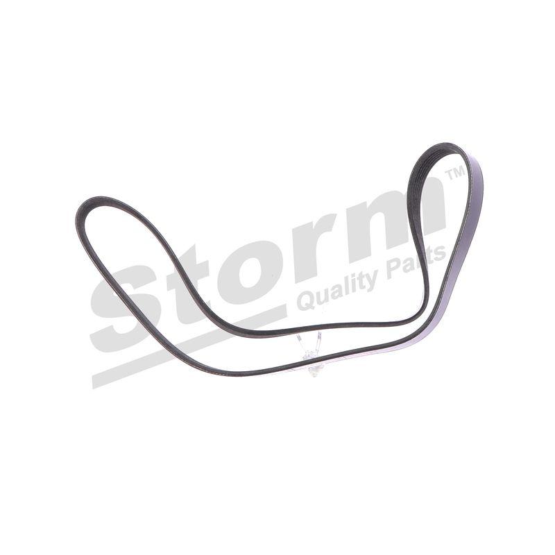 Courroie trapézoïdale à nervures STORM QUALITY PARTS STO6PK1095