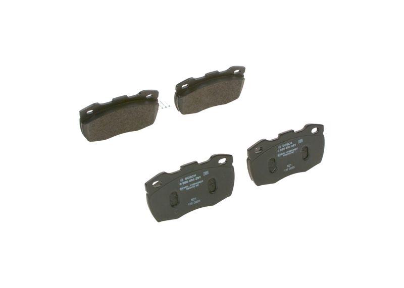 Kit de plaquettes de frein, frein à disque BOSCH 0 986 494 291