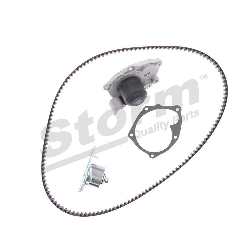 Pompe à eau + kit de courroie crantée STORM QUALITY PARTS 904509KP
