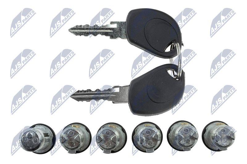 Cylindre de serrure NTY EZC-VC-024