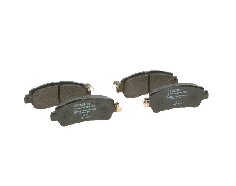 Kit de plaquettes de frein, frein à disque BOSCH 0 986 494 832
