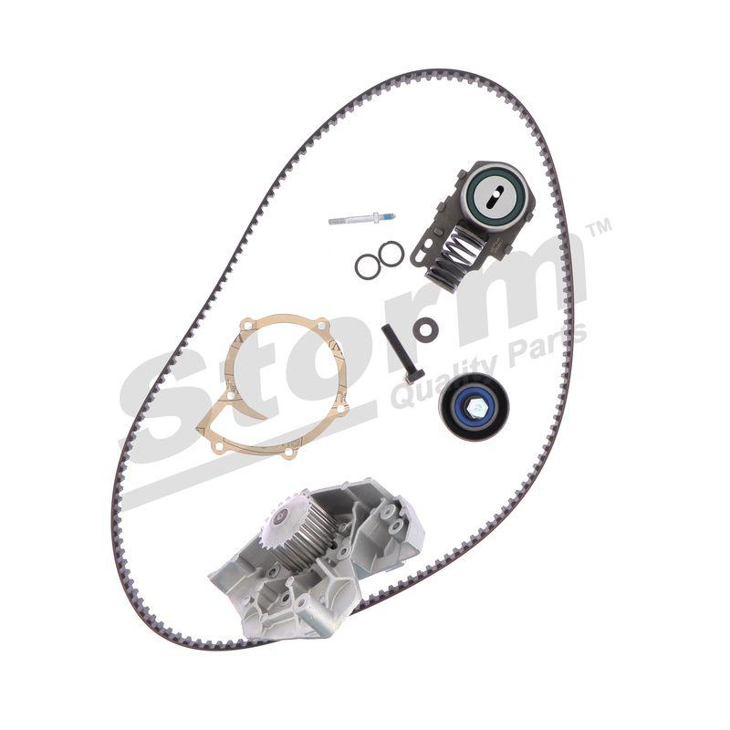 Pompe à eau + kit de courroie crantée STORM QUALITY PARTS 5550112KP