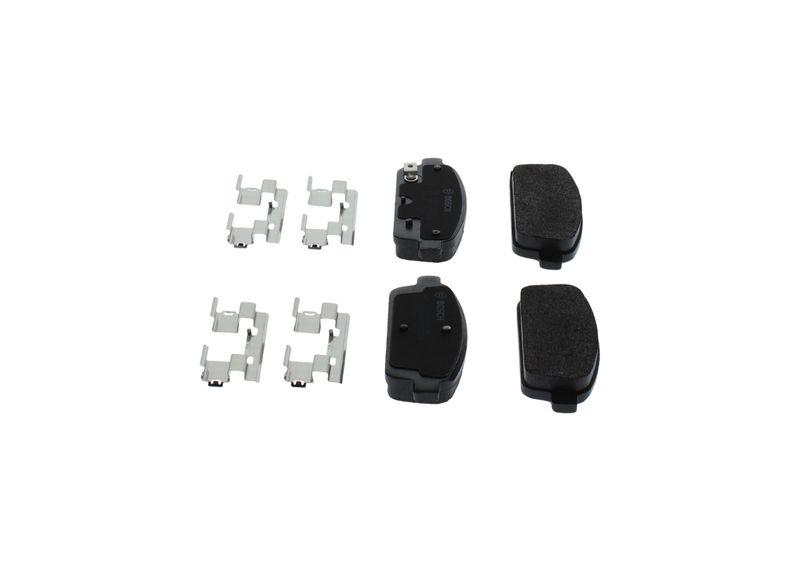 Kit de plaquettes de frein, frein à disque BOSCH 0 986 494 666