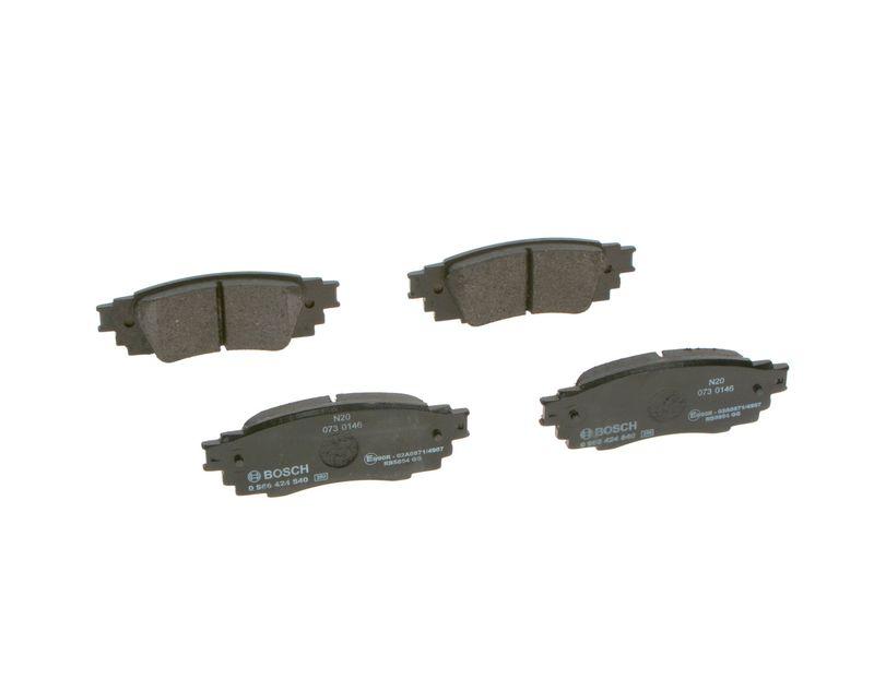 Kit de plaquettes de frein, frein à disque BOSCH 0 986 424 840