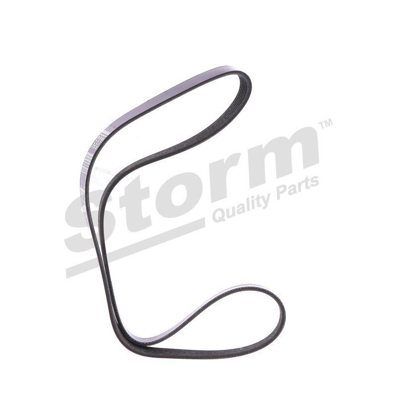 Courroie trapézoïdale à nervures STORM QUALITY PARTS STO6PK1183