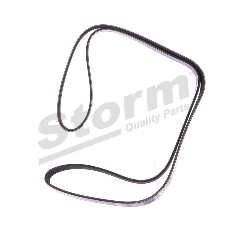 Courroie trapézoïdale à nervures STORM QUALITY PARTS STO6PK1775