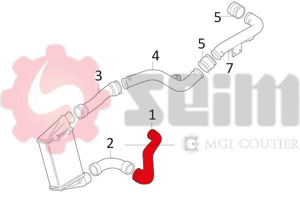 Gaine de suralimentation SEIM 981053