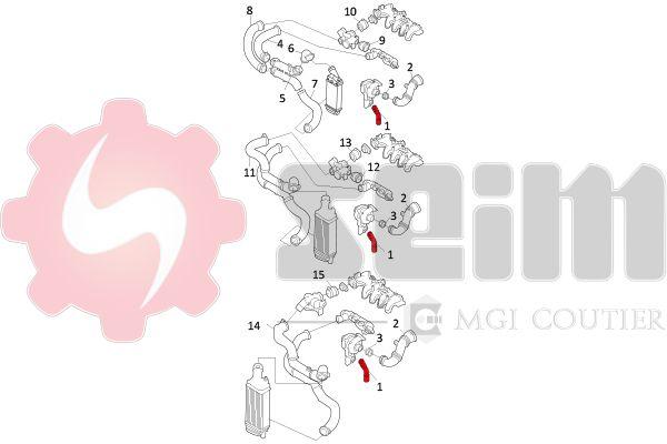 Gaine de suralimentation SEIM 981119