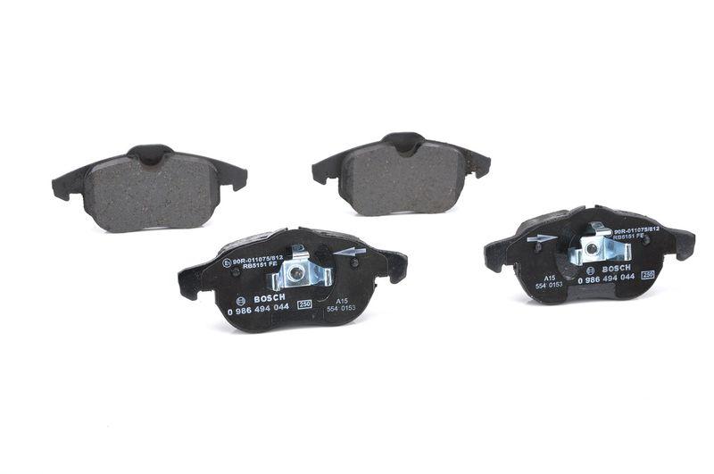 Kit de plaquettes de frein, frein à disque BOSCH 0 986 494 044