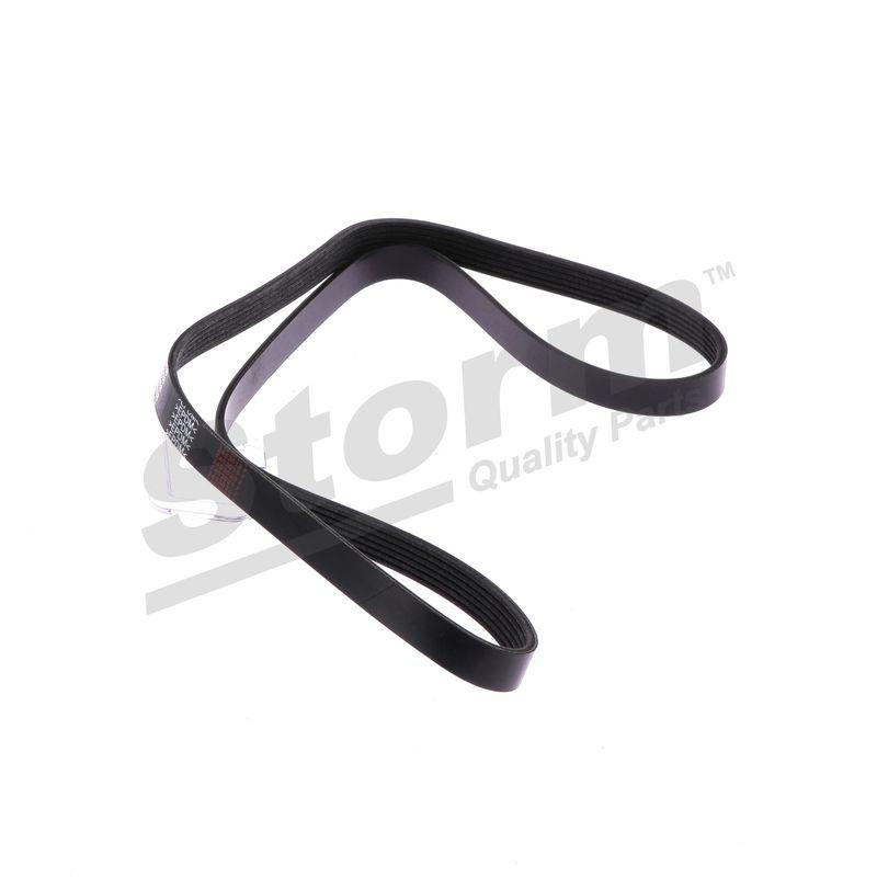 Courroie trapézoïdale à nervures STORM QUALITY PARTS STO6PK1438