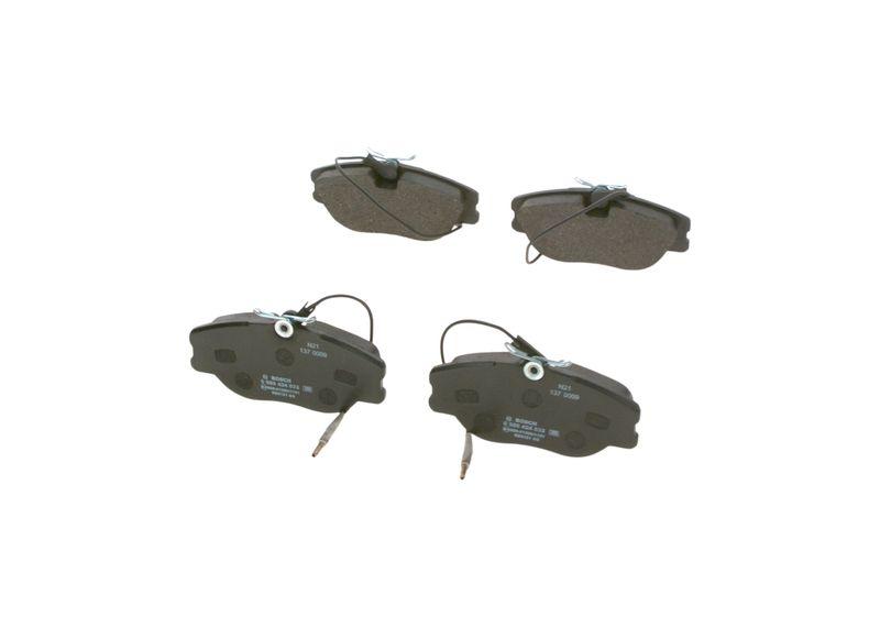 Kit de plaquettes de frein, frein à disque BOSCH 0 986 424 033