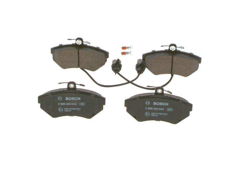Kit de plaquettes de frein, frein à disque BOSCH 0 986 494 042