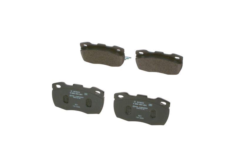 Kit de plaquettes de frein, frein à disque BOSCH 0 986 494 291