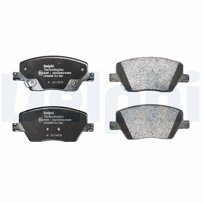 Kit de plaquettes de frein, frein à disque DELPHI LP3289