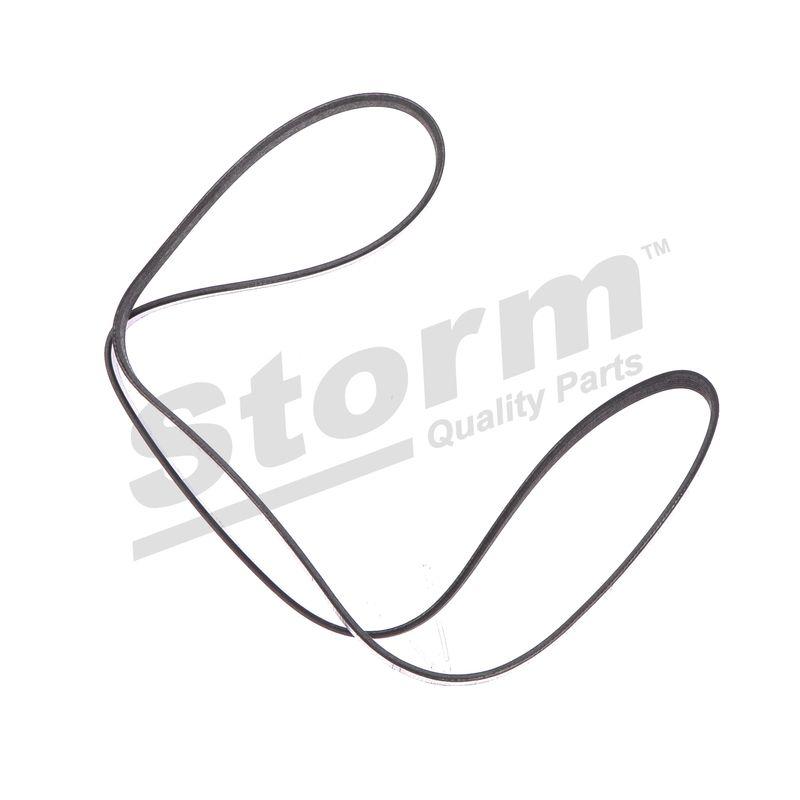 Courroie trapézoïdale à nervures STORM QUALITY PARTS STO6PK1463