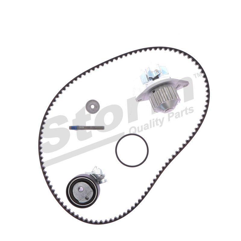 Pompe à eau + kit de courroie crantée STORM QUALITY PARTS 904464KP
