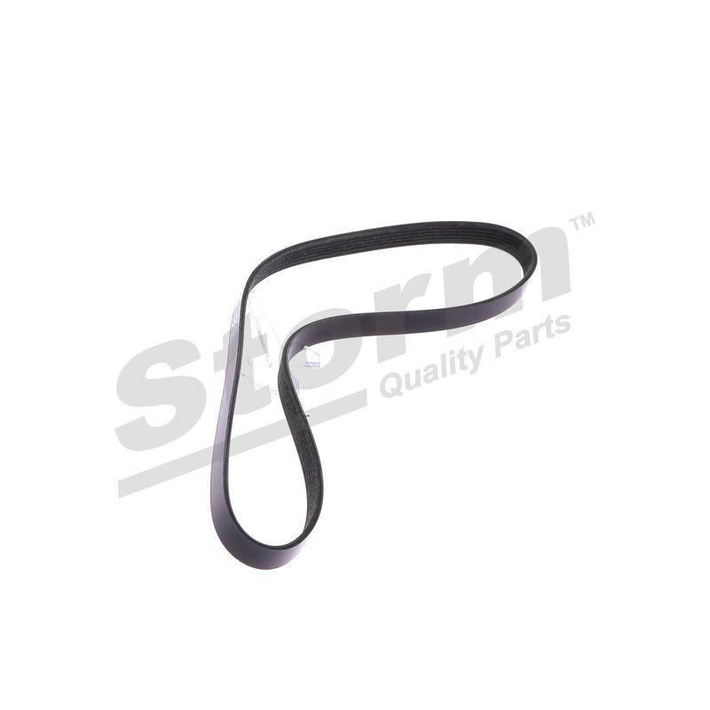 Courroie trapézoïdale à nervures STORM QUALITY PARTS STO6PK1038