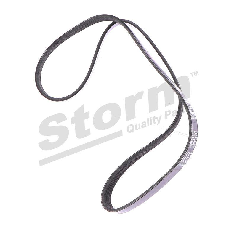 Courroie trapézoïdale à nervures STORM QUALITY PARTS STO6PK1050