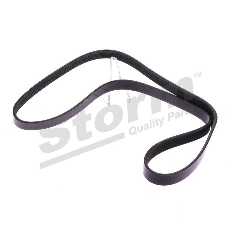 Courroie trapézoïdale à nervures STORM QUALITY PARTS STO6PK1250