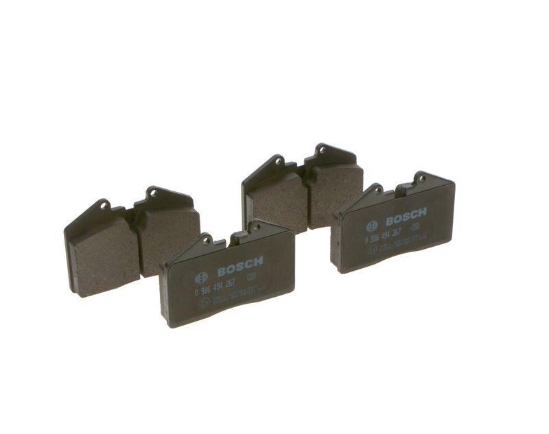 Kit de plaquettes de frein, frein à disque BOSCH 0 986 494 267