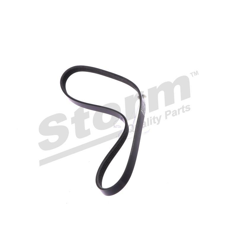 Courroie trapézoïdale à nervures STORM QUALITY PARTS STO4PK0855