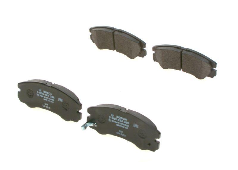 Kit de plaquettes de frein, frein à disque BOSCH 0 986 424 366