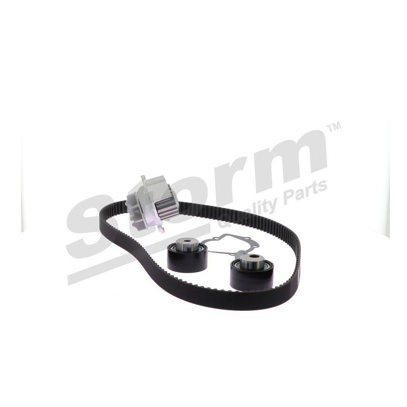 Pompe à eau + kit de courroie crantée STORM QUALITY PARTS 5550358KP
