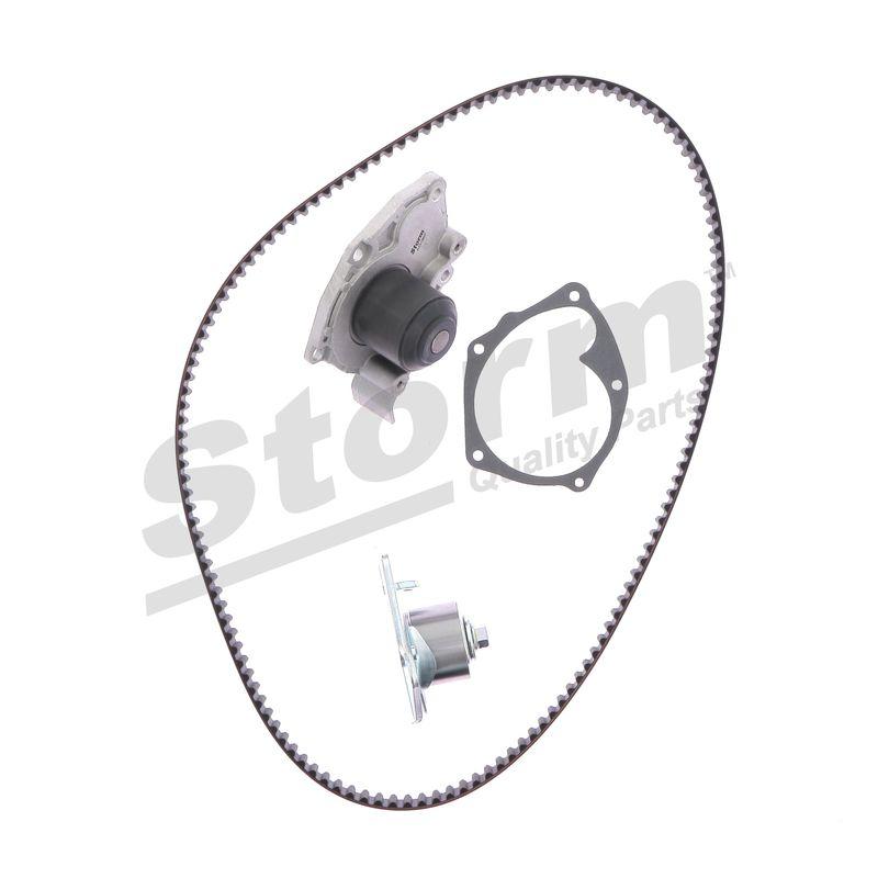 Pompe à eau + kit de courroie crantée STORM QUALITY PARTS 904509KP