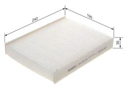 Filtre, air de l'habitacle BOSCH 1987432087