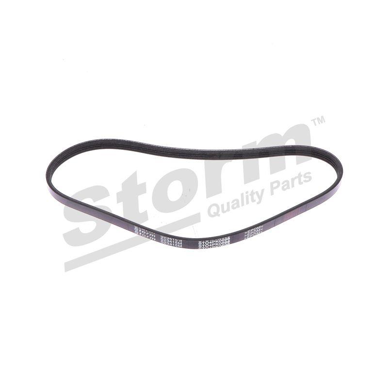 Courroie trapézoïdale à nervures STORM QUALITY PARTS STO4PK0698
