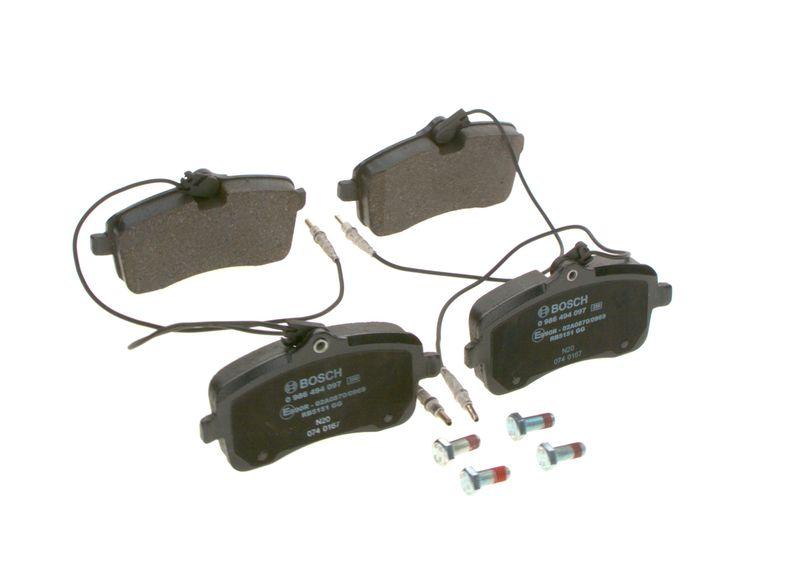 Kit de plaquettes de frein, frein à disque BOSCH 0 986 494 097