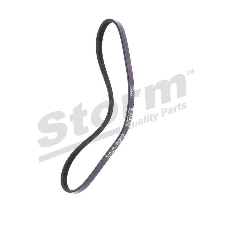 Courroie trapézoïdale à nervures STORM QUALITY PARTS STO4PK0738