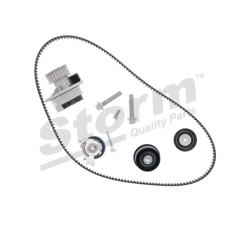 Pompe à eau + kit de courroie crantée STORM QUALITY PARTS 904388KP