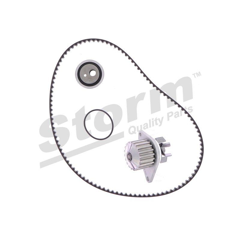 Pompe à eau + kit de courroie crantée STORM QUALITY PARTS 5550107KP