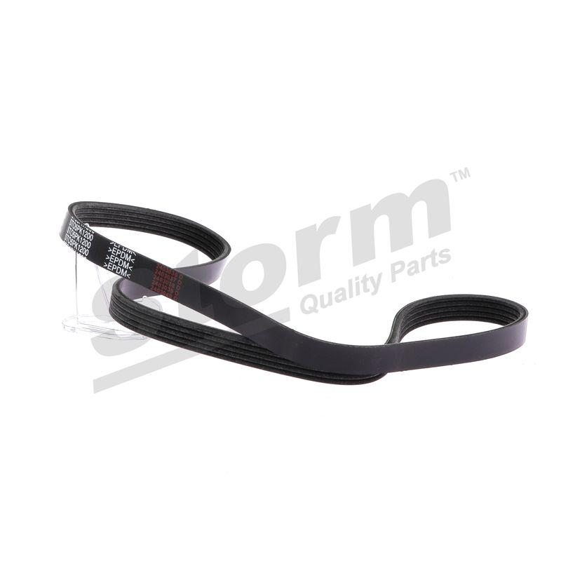 Courroie trapézoïdale à nervures STORM QUALITY PARTS STO5PK1200