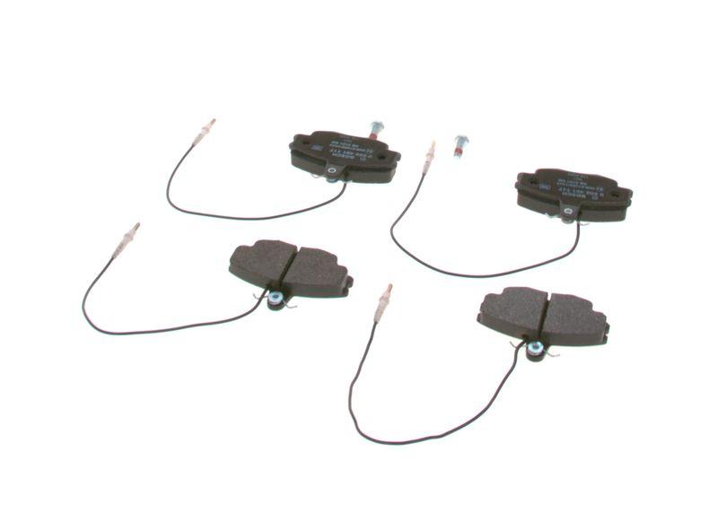 Kit de plaquettes de frein, frein à disque BOSCH 0 986 461 117
