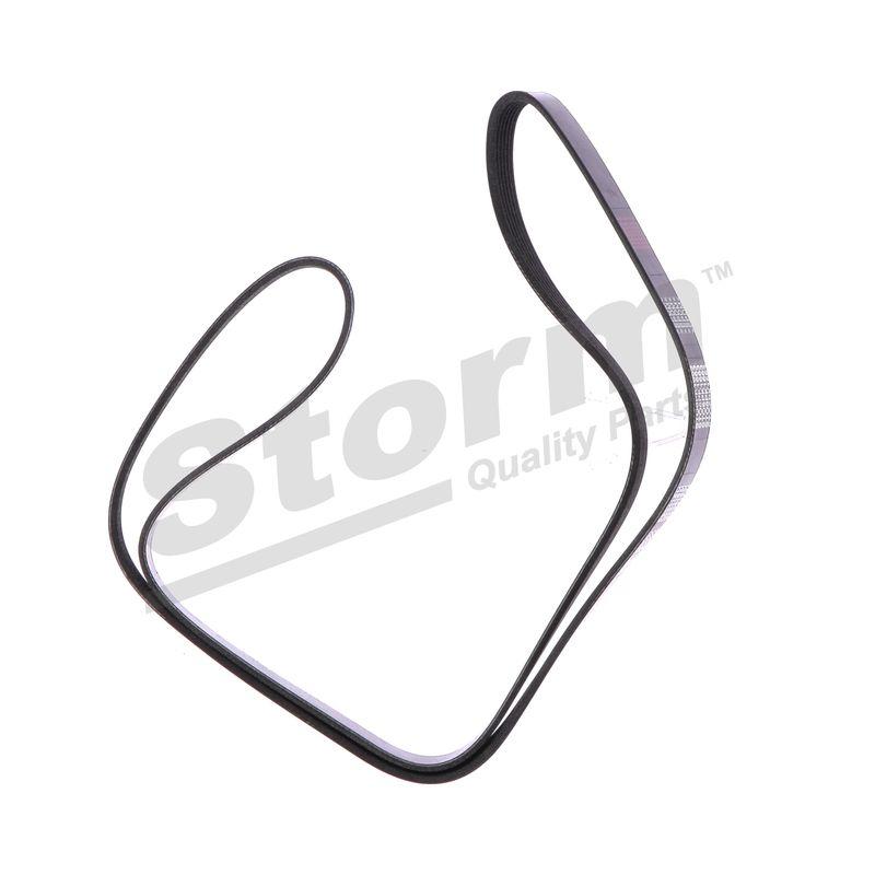 Courroie trapézoïdale à nervures STORM QUALITY PARTS STO6PK1663