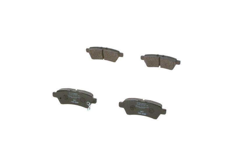 Kit de plaquettes de frein, frein à disque BOSCH 0 986 494 369
