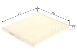 Filtre, air de l'habitacle BOSCH 1987435089