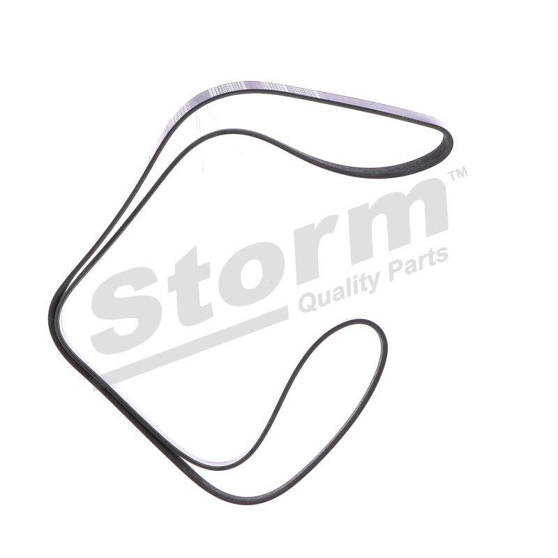 Courroie trapézoïdale à nervures STORM QUALITY PARTS STO6PK1792