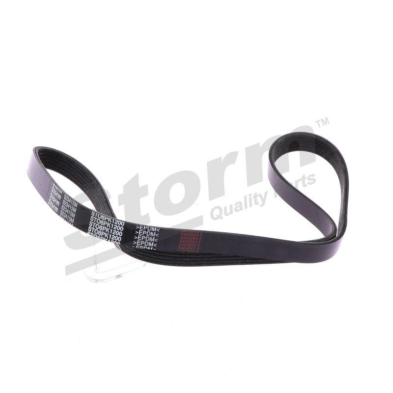 Courroie trapézoïdale à nervures STORM QUALITY PARTS STO6PK1200